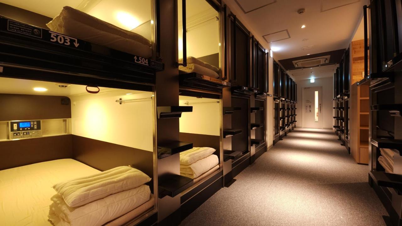 Acro Capsule Hotel Namba Dotonbori Ósaka Exteriér fotografie